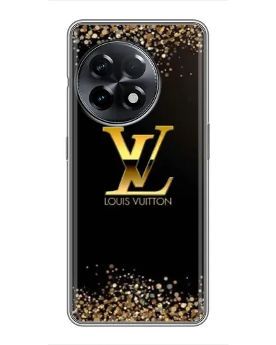 Чехол для OnePlus 11 Pro с картинкой «LV — золотые искры» Чехол для OnePlus 11 Pro с картинкой «LV — золотые искры»