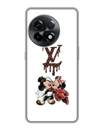 Чехол для OnePlus 11 Pro с картинкой «LV и Микки Маус» Чехол для OnePlus 11 Pro с картинкой «LV и Микки Маус»