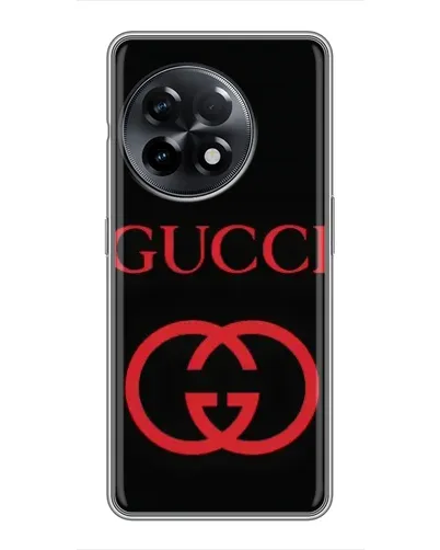 Чехол для OnePlus 11 Pro с картинкой «Gucci — красный логотип» Чехол для OnePlus 11 Pro с картинкой «Gucci — красный логотип»