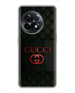 Чехол для OnePlus 11 Pro с картинкой «Gucci — стеганый черный»