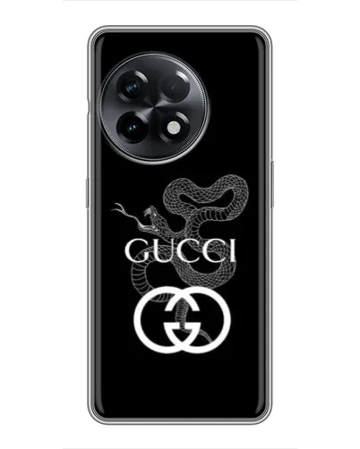 Чехол для OnePlus 11 Pro с картинкой «Gucci — серебряная змея» Чехол для OnePlus 11 Pro с картинкой «Gucci — серебряная змея»