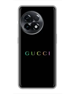 Чохол для OnePlus 11 Pro з картинкою «Gucci — неоновий мінімалізм»