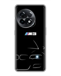 Чехол для OnePlus 11 Pro с картинкой «Минималистичный принт BMW M3» Чехол для OnePlus 11 Pro с картинкой «Минималистичный принт BMW M3»