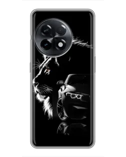 Чехол для OnePlus 11 Pro с картинкой «BMW и лев» Чехол для OnePlus 11 Pro с картинкой «BMW и лев»