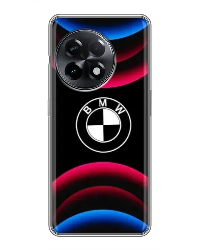 Чехол для OnePlus 11 Pro с картинкой «Логотип BMW и неоновые дуги» Чехол для OnePlus 11 Pro с картинкой «Логотип BMW и неоновые дуги»