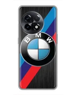 Чехол для OnePlus 11 Pro с картинкой «BMW M-stripes стиль» Чехол для OnePlus 11 Pro с картинкой «BMW M-stripes стиль»