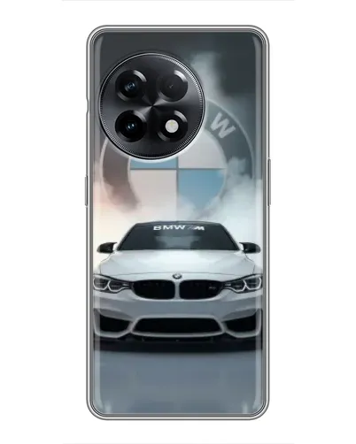 Чехол для OnePlus 11 Pro с картинкой «BMW в белом дыму» Чехол для OnePlus 11 Pro с картинкой «BMW в белом дыму»