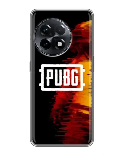 Чехол для OnePlus 11 Pro с картинкой «Яркий логотип PUBG»