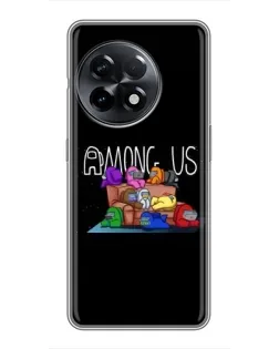 Чехол для OnePlus 11 Pro с картинкой «Логотип Among Us» Чехол для OnePlus 11 Pro с картинкой «Логотип Among Us»