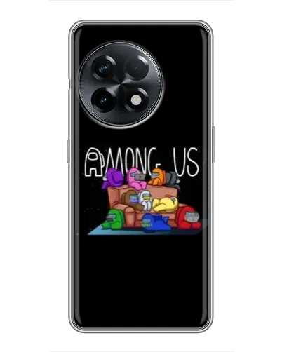 Чехол для OnePlus 11 Pro с картинкой «Логотип Among Us» Чехол для OnePlus 11 Pro с картинкой «Логотип Among Us»
