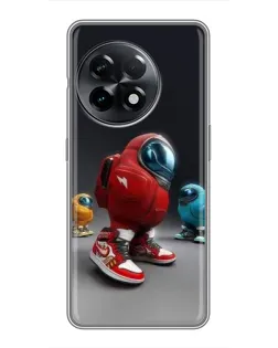Чехол для OnePlus 11 Pro с картинкой «Among Us — 3D стиль»