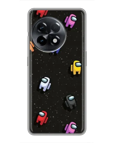 Чехол для OnePlus 11 Pro с картинкой «Космический паттерн Among Us» Чехол для OnePlus 11 Pro с картинкой «Космический паттерн Among Us»