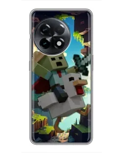 Чехол для OnePlus 11 Pro с картинкой «Стив и гусь»