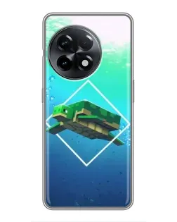 Чохол для OnePlus 11 Pro з картинкою «Черепаха Minecraft» Чохол для OnePlus 11 Pro з картинкою «Черепаха Minecraft»