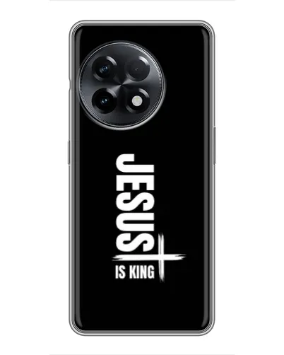 Чехол для OnePlus 11 Pro с картинкой «Вертикаль веры Jesus»