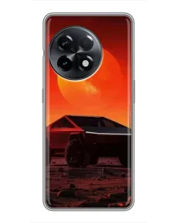 Чехол для OnePlus 11 Pro с картинкой «Cybertruck на Марсе» Чехол для OnePlus 11 Pro с картинкой «Cybertruck на Марсе»