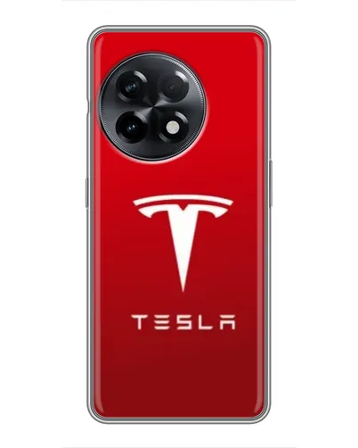 Чохол для OnePlus 11 Pro з картинкою «Tesla Red Classic»