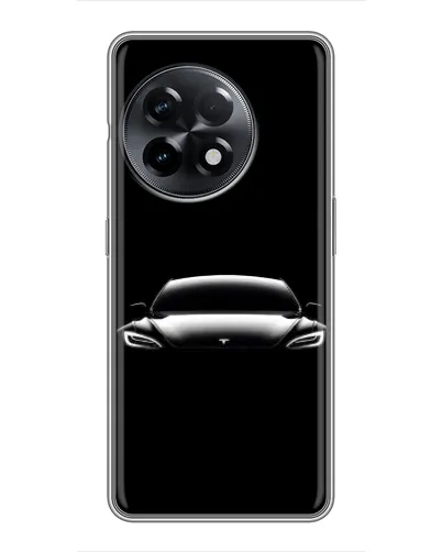 Чохол для OnePlus 11 Pro з картинкою «Фари Tesla Night»