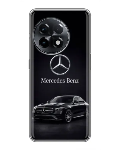 Чехол для OnePlus 11 Pro с картинкой «Mercedes — решетка радиатора»