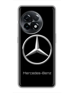 Чехол для OnePlus 11 Pro с картинкой «Mercedes Silver Logo»