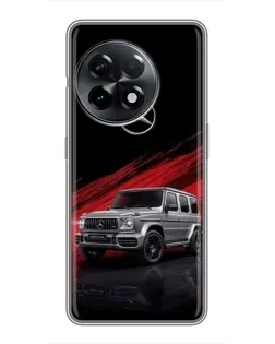 Чехол для OnePlus 11 Pro с картинкой «Mercedes G-Class красный»