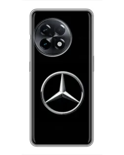 Чехол для OnePlus 11 Pro с картинкой «Mercedes классический лого»