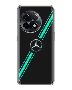 Чехол для OnePlus 11 Pro с картинкой «Спортивные линии Mercedes»