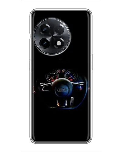 Чехол для OnePlus 11 Pro с картинкой «Салон Audi — руль» Чехол для OnePlus 11 Pro с картинкой «Салон Audi — руль»