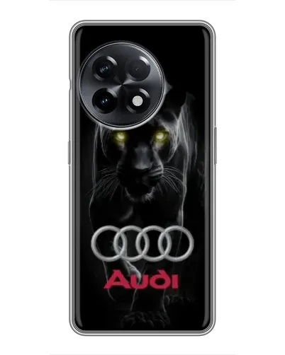 Чехол для OnePlus 11 Pro с картинкой «Пантера и Audi» Чехол для OnePlus 11 Pro с картинкой «Пантера и Audi»