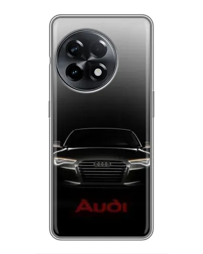Чехол для OnePlus 11 Pro с картинкой «Audi — градиентный контур» Чехол для OnePlus 11 Pro с картинкой «Audi — градиентный контур»