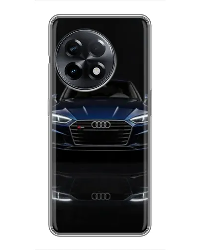 Чехол для OnePlus 11 Pro с картинкой «Audi — ночное отражение» Чехол для OnePlus 11 Pro с картинкой «Audi — ночное отражение»