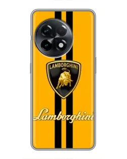 Чехол для OnePlus 11 Pro с картинкой «Lamborghini Stripe желтый» Чехол для OnePlus 11 Pro с картинкой «Lamborghini Stripe желтый»