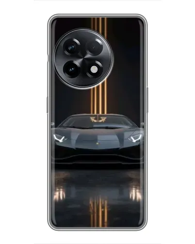 Чехол для OnePlus 11 Pro с картинкой «Lamborghini золотые линии» Чехол для OnePlus 11 Pro с картинкой «Lamborghini золотые линии»