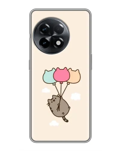 Чехол для OnePlus 11 Pro с картинкой «Пушин на шариках»
