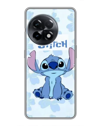 Чохол для OnePlus 11 Pro з картинкою «Stitch серед квітів» Чохол для OnePlus 11 Pro з картинкою «Stitch серед квітів»