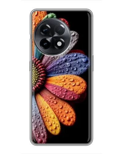 Чехол для OnePlus 11 Pro с картинкой «Радужный цветок»