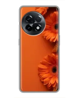 Чехол для OnePlus 11 Pro с картинкой «Оранжевые герберы»