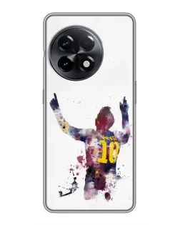 Чохол для OnePlus 11 Pro з картинкою «Акварельний Мессі Барселона»