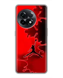 Чохол для OnePlus 11 з картинкою «Jordan Red Smoke»