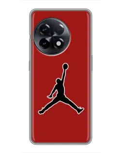 Чохол для OnePlus 11 з картинкою «Jordan Red Back»