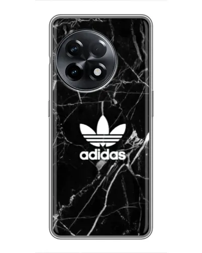Чохол для OnePlus 11 з картинкою «Білий мармур Adidas»