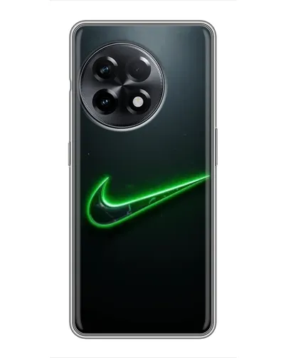 Чохол для OnePlus 11 з картинкою «Неоновий контур Nike» Чохол для OnePlus 11 з картинкою «Неоновий контур Nike»