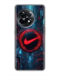Чохол для OnePlus 11 з картинкою «Техногенний стиль Nike»