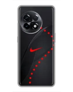 Чохол для OnePlus 11 з картинкою «Абстрактний дизайн Nike»