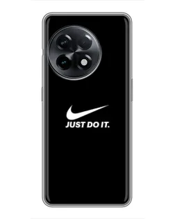 Чохол для OnePlus 11 з картинкою «Мінімалізм від Nike»