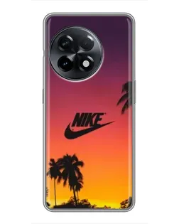 Чохол для OnePlus 11 з картинкою «Nike на заході сонця»