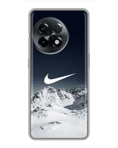 Чохол для OnePlus 11 з картинкою «Nike — зимові гори» Чохол для OnePlus 11 з картинкою «Nike — зимові гори»