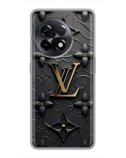 Чохол для OnePlus 11 з картинкою «Шкіряна текстура LV»