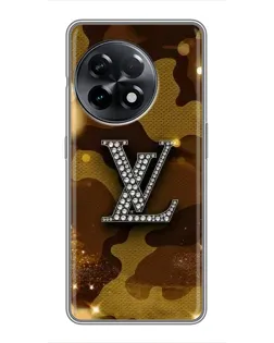Чохол для OnePlus 11 з картинкою «Камуфляжний Louis Vuitton»