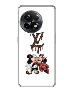 Чохол для OnePlus 11 з картинкою «LV та Міккі Маус»